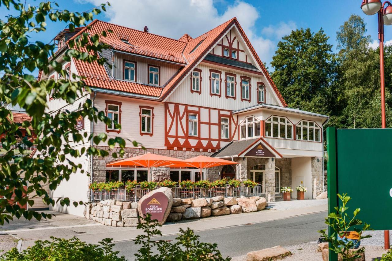 Hotel Villa Bodeblick Schierke Bagian luar foto